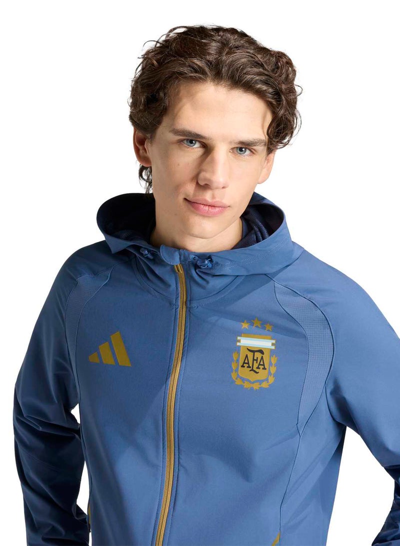 Adidas جاكيت رياضي كامل بسحاب من أرجنتين تيرو للسفر - Image 4