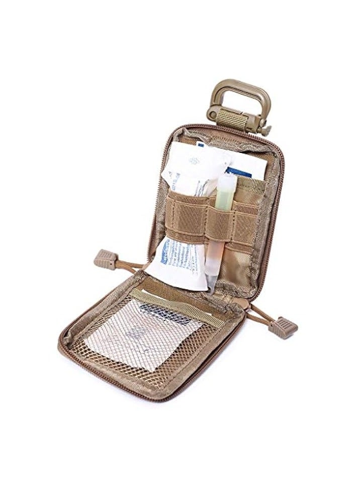erorex First Aid Pouch - Military Mini Size EDC Utility Pouch Bags Medical Organizer Storage Pouch Waist Pack - Image 4