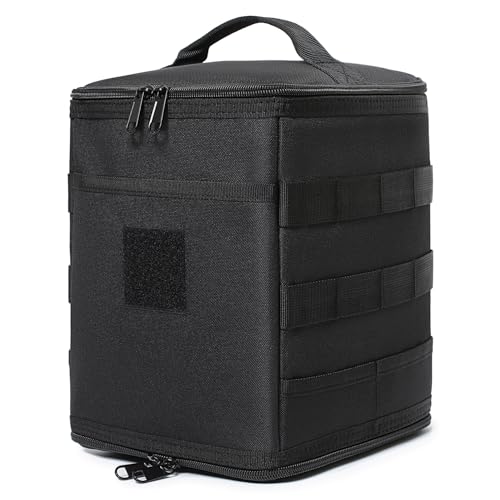 Lemubeane Tactical Camping Storage Bag 7L Utility Tote Bag Trunk Organizer Black - Image 1