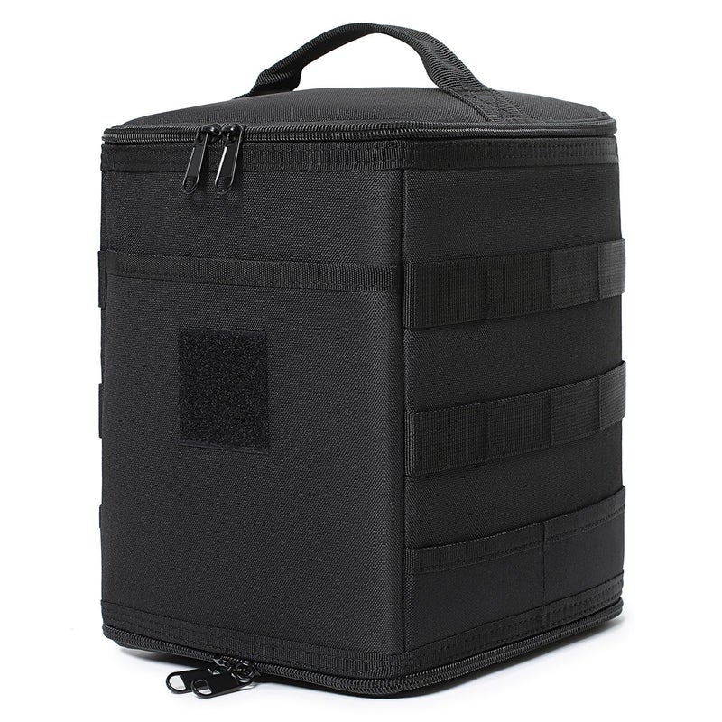 Lemubeane Tactical Camping Storage Bag 7L Utility Tote Bag Trunk Organizer Black - Image 2