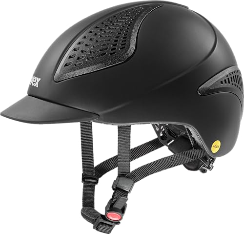 Uvex Exxential III MIPS Riding Helmet Lightweight Comfort Size Adjustment Black mat ML - Image 1