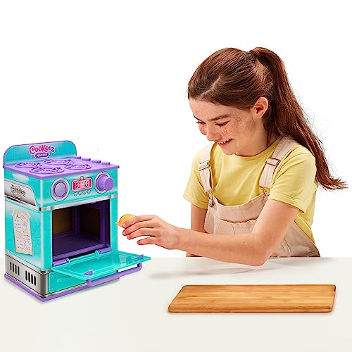 Cookeez Makery مجموعة طهي كوكيرز ماكري - مجموعة فرن اللعب التفاعلي مع رائحة دافئة غامضة (باني باركي، خبز تشياتا، أو أرنب ويتني)، أدوات خلط، عجين، وإكسسوارات، 5+  - Image 3