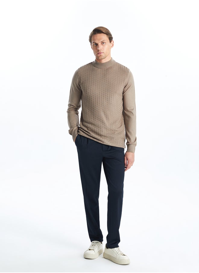 LC WAIKIKI Turtleneck Long Sleeve Men's Tricot Sweater  - Image 2