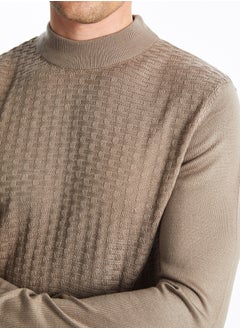LC WAIKIKI Turtleneck Long Sleeve Men's Tricot Sweater  - Image 3