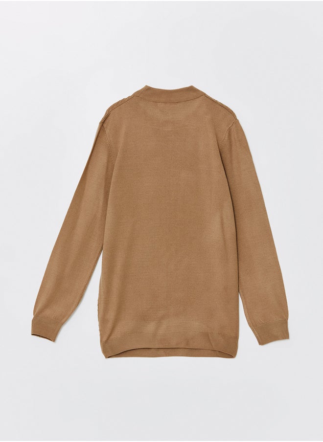 LC WAIKIKI Turtleneck Long Sleeve Men's Tricot Sweater  - Image 5