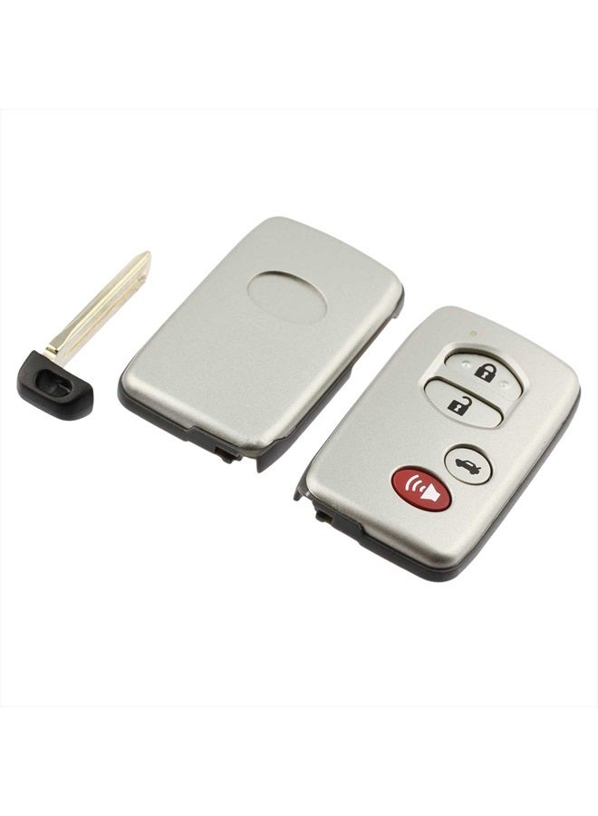 Key Fob Keyless Entry Smart Remote Shell Case & Pad fits Toyota