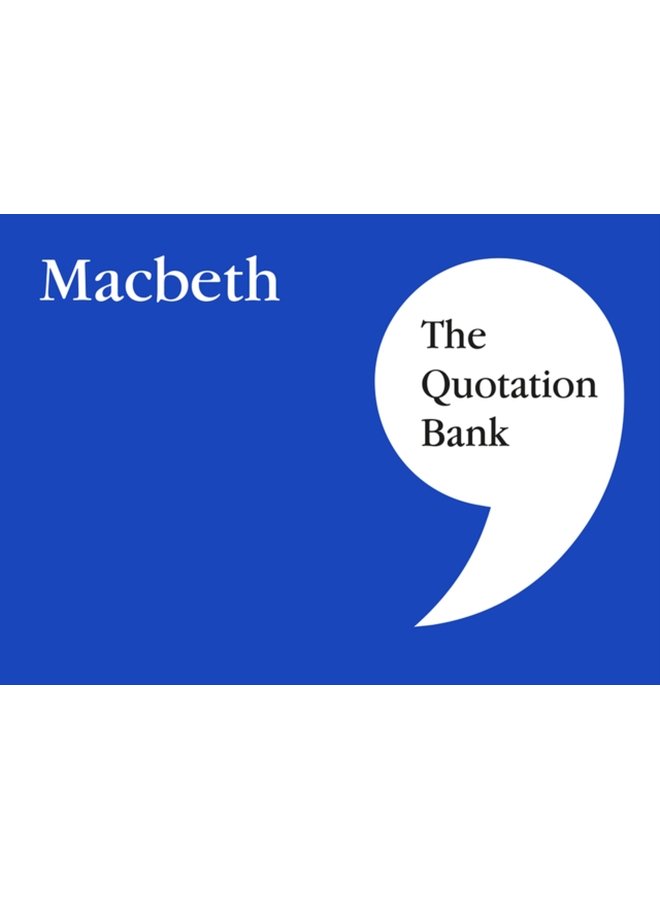 The Quotation Bank Macbeth GCSE Revision and Study Guide for English Literature 9 1 - Paperback