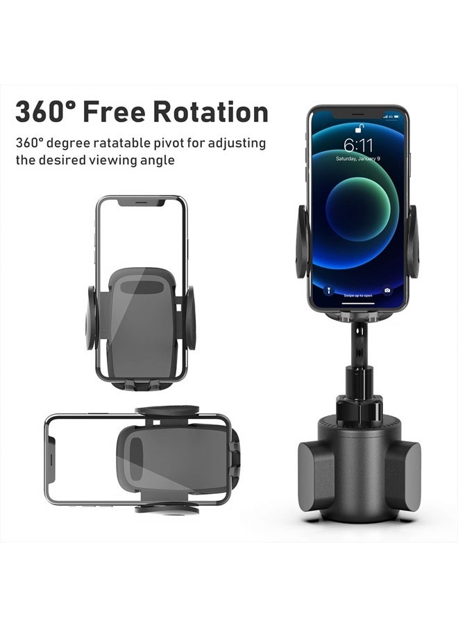 bokilino - Cup Car Phone Holder for Car, Car Cup Holder Phone Mount, Universal Adjustable Gooseneck Cup Holder Cradle Car Mount for Cell Phone iPhone,Samsung,Huawei,LG, Sony, Nokia - Image 1