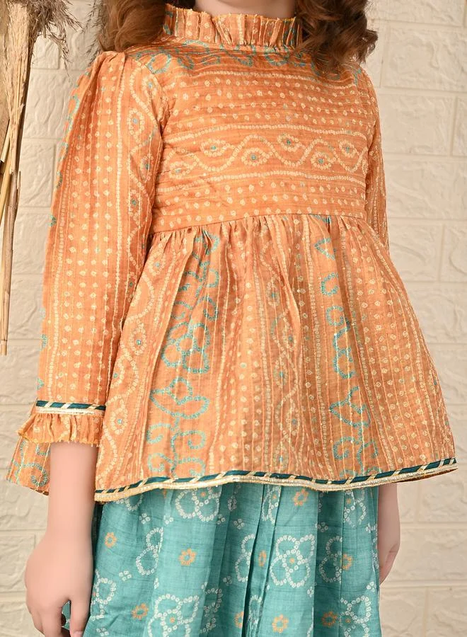 LILPICKS Designer Peplum Choli with Lehenga Set