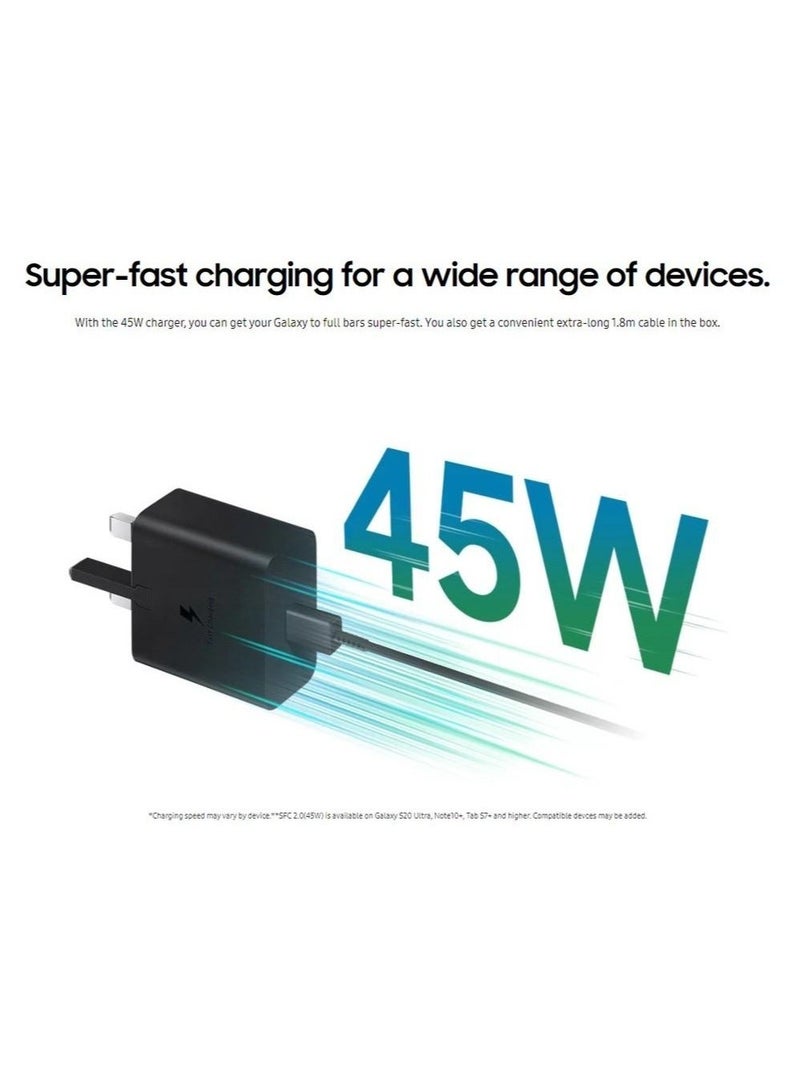 45W USB C Charger,compatible Samsung Super Fast Charger Type C for Samsung Galaxy S22 Ultra/S22+/S22/S21 Ultra/S21 Plus 5G/Note 20 Ultra/S20/S20 Ultra/Tab S8 Ultra S8+,PPS Fast Wall Charger - Image 5