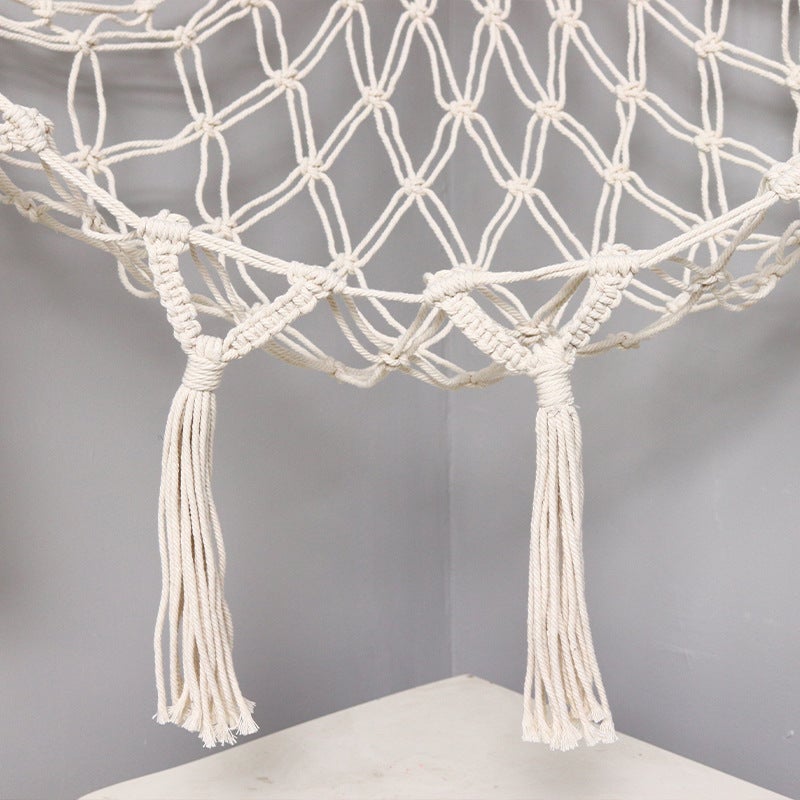 Cotton Rope Triangle Toy Net Pocket Hand-Woven Children'S Toy Storage Decorative Triangle Pocket Decorative Hanging Pocket - Image 4