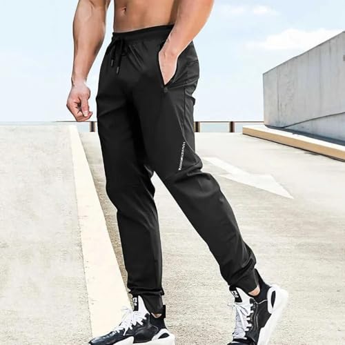 Lymio Track Pant for Men || Regular Fit || Track Pants || Full Elastic Jogger Track Pant || Available in Combo Pack of 2 (TP-59-61-Black-Blue-M) - Image 4