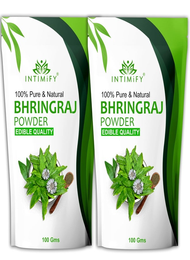 INTIMIFY مسحوق برينجراج من إنتيميفاي لنمو الشعر والبشرة والأكل - 100 غرام (عبوة من قطعتين) - Image 1