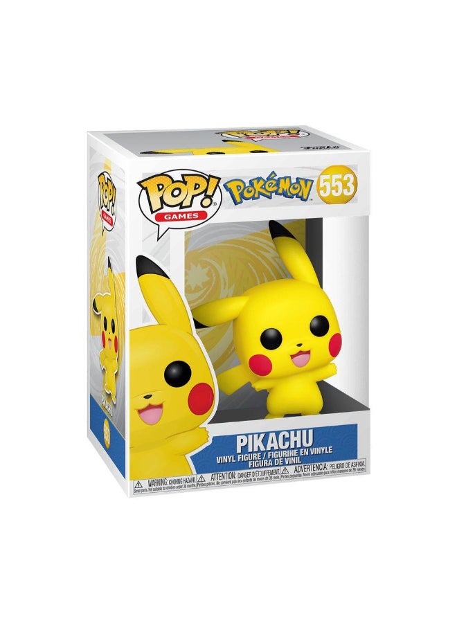 Funko POP! Games Pokémon Pikachu Vinyl Figure (9.5 cm) - Image 1
