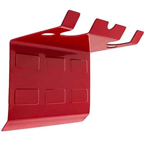 TCP Global® Brand Magnetic Paint Spray Gun Holder Stand, Hold up to 2 Gravity, Siphon or Pressure Feed HVLP Guns, Air Hose, Booth Wall, Body Shop - Image 1
