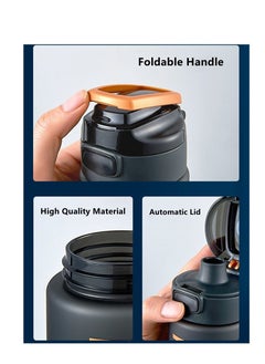 Spaceshoop 1000ml High Quality Plastic Water Bottle Color Changing Design Portable Gym Fitness Durable Sport Drinking Bottle  - Image 5
