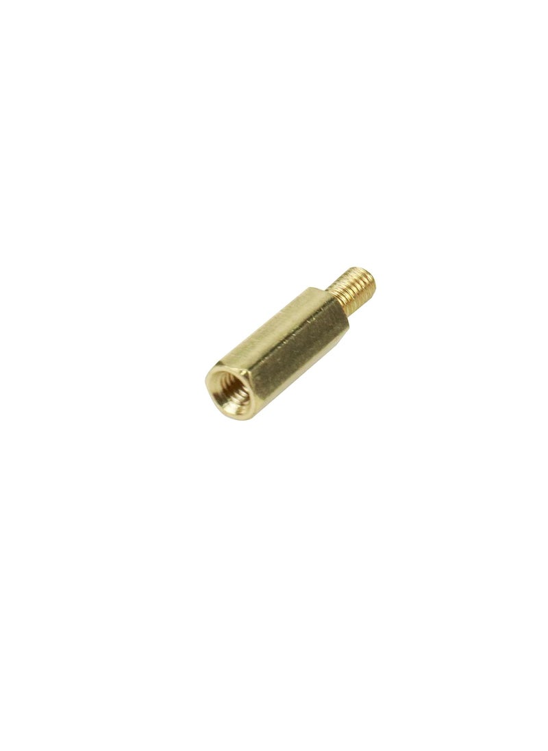 Mcredy Mcredy Brass M3 Male to Female Hex Head PCB Standoffs Spacers Hardware Nut 12mm Body Length 50 Pcs M3x126  - Image 5