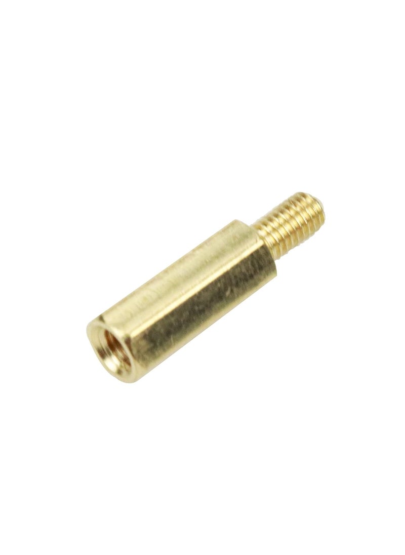 Mcredy Mcredy Brass M3 Male to Female Hex Head PCB Standoffs Spacers Hardware Nut 12mm Body Length 50 Pcs M3x126  - Image 2