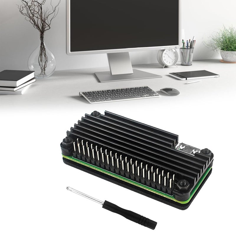 Full Aluminum Heatsink for 2 W Featuring Precisions Cut Large Thermals Pad Passive Cooling Best Cooling - Image 2