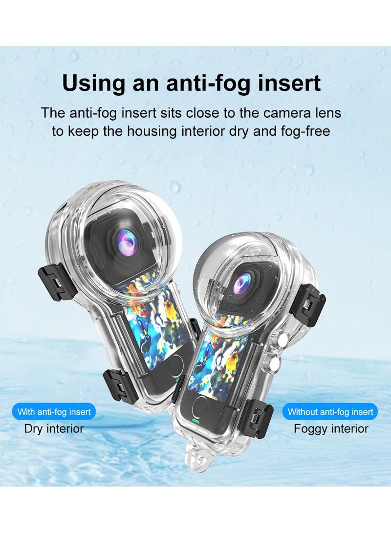 For Insta360 X4 Air Full Invisible Diving Case, 360° Seamless Underwater Housing, Anti-Scratch & 50m Waterproof Protective Shell - Image 5