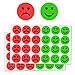 TownStix 600 Pack HappySad Smile Face Behavior Emotion Stickers RedGreen 1 - Image 3