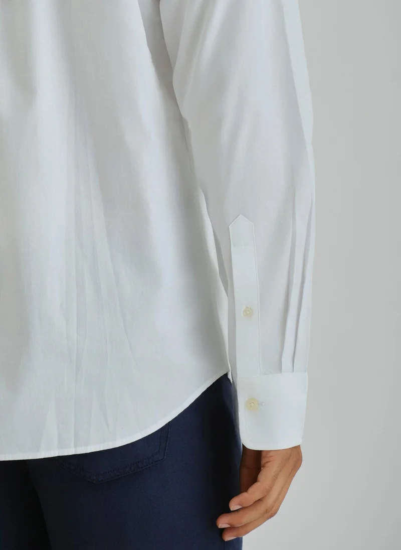 GANT Gant Ramadan Collection  Men's White Graphic Shirt