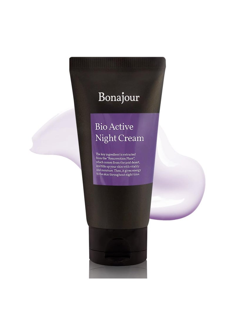 BONAJOUR - BONAJOUR Vegan Resurrection Plant Aquaporin Water Sleeping Mask Natural Night Cream  Vegan Cosmetics Renewal  moisturizing  nutrition Face Mask 28Floz - Image 1