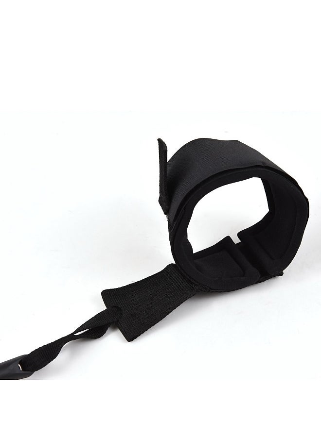 Generic 1.2m/ 4ft Surfboard Leash Coiled Sup Leash Leg Rope Elastic Safety Outdoor SUP Strap  - Image 3