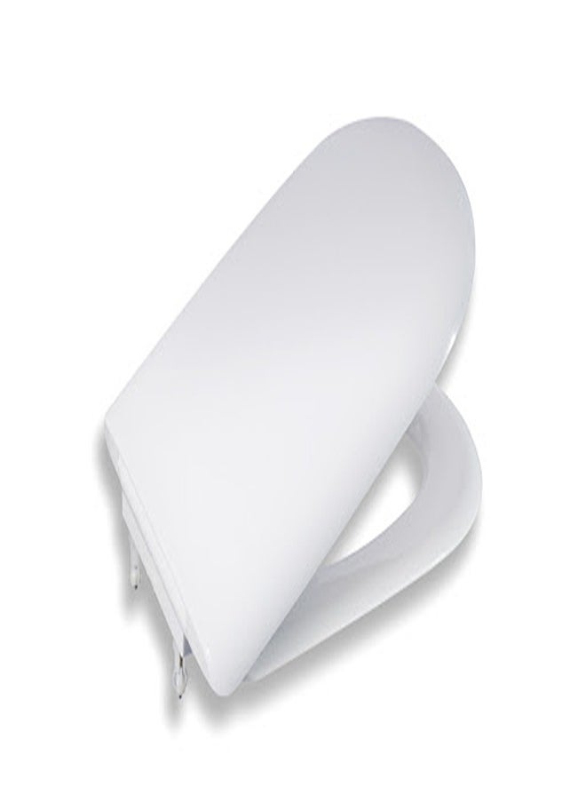 Roca - Aries Roca white self-closing toilet cover - Image 1