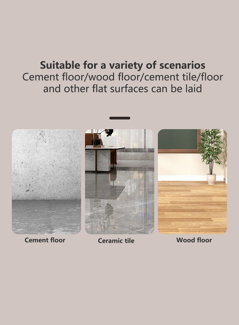 Sharpdo 1-Pic of Carpet Tile, Peel And Stick, 40*200cm Non-Slip Self-Adhesive Square Carpet Floor Tile, Reusable Waterproof Carpet, Suitable For Living Room And Bedroom - Image 3