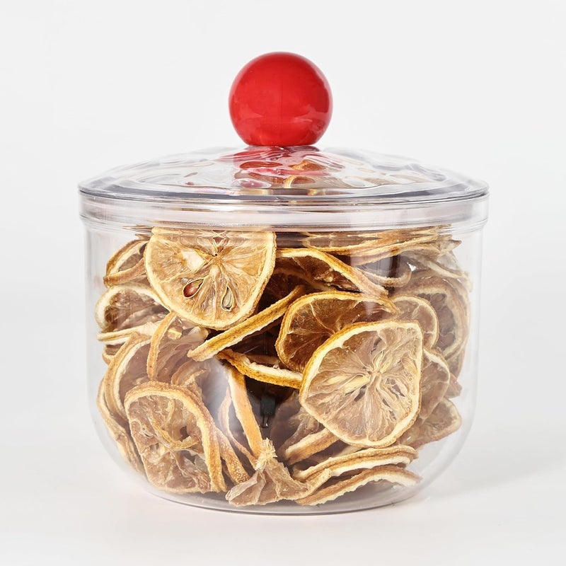 OKOMATCH Coffee Pod Holder with Lid,Clear Plastic K Cup Organizer Holder Coffee Capsule Filter Storage Container Home or Office Counter Organizer Bar Accessories With 50Pcs Stickers-900ml - Image 5