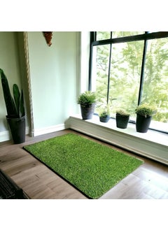 Mopak Decor Mopak Decor Artificial Grass matWaterproof MatGrass Mat for RoomDoorBalconyHotelLawnShop Grass Carpets Size 15 x 4Ft with 35mm Thickness 