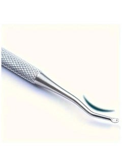 Goolsky Stainless Steel Ingrown Toenail Cleaner - Curved Nail Spoon for Deep Cleaning, Non-Slip Grip, Easy-to-Use Pedicure Tool  - Image 2