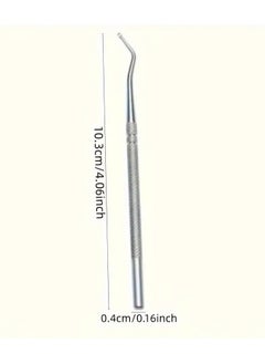Goolsky Stainless Steel Ingrown Toenail Cleaner - Curved Nail Spoon for Deep Cleaning, Non-Slip Grip, Easy-to-Use Pedicure Tool  - Image 4