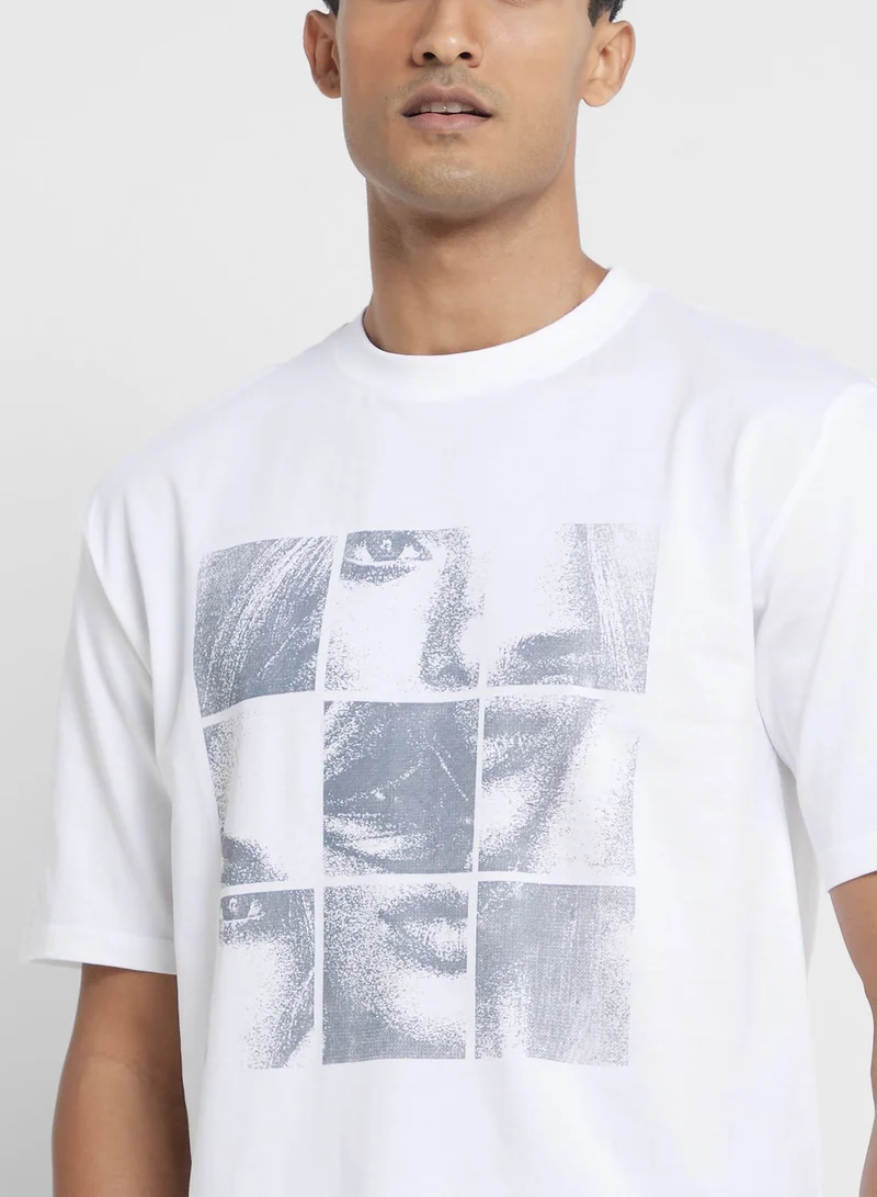 Seventy Five Oversized Graphic Tee