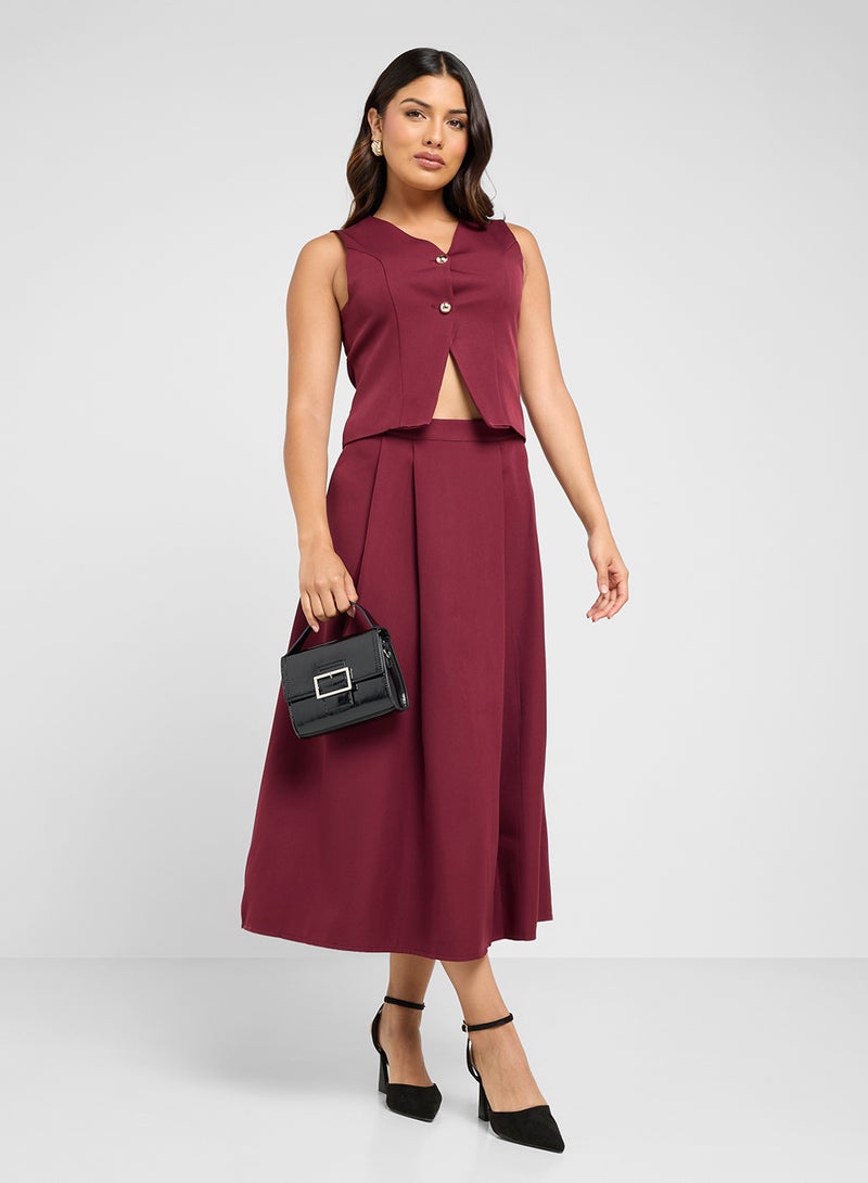 ايلا طقم بلوزة وتنورة - Image 1