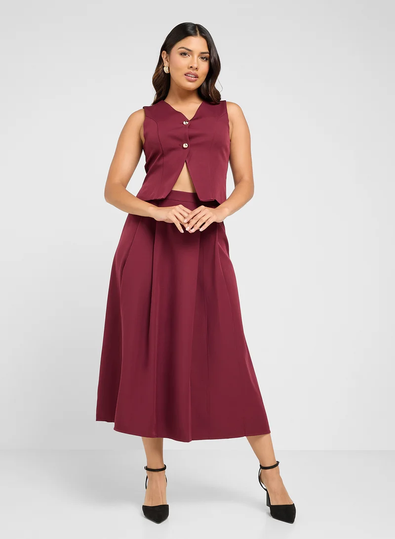 ELLA Vest & Skirt Set