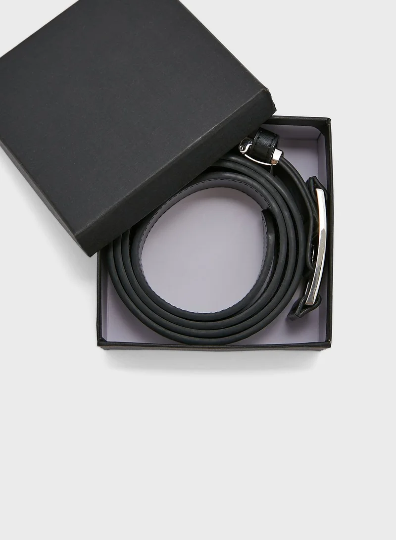 Seventy Five Casual Faux Leather Belt