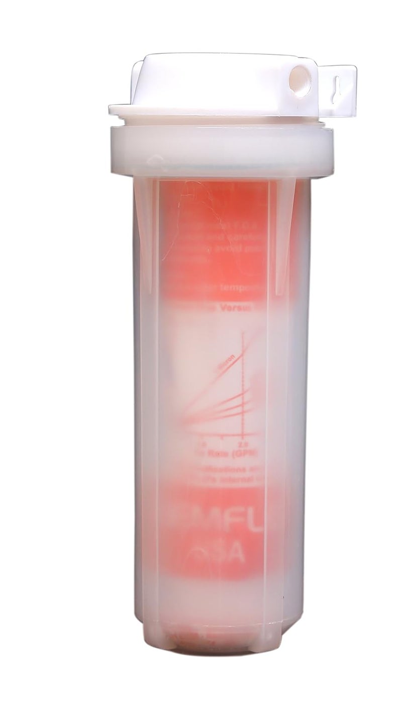 IONIX See Through Transparent Pre Filter Complete kit, pre Filter for Water Purifier, with 4 PP Spun Filter (Transparent Bowl Set with 4 Spun) - Image 2