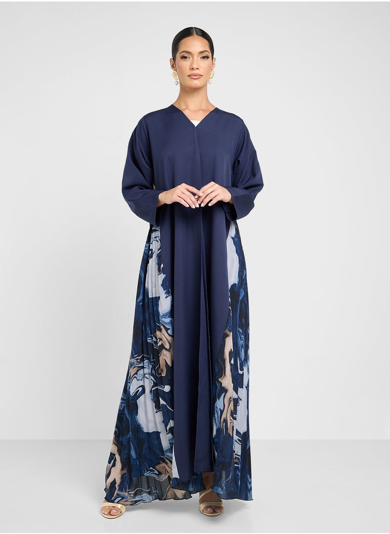 Khizana Print Abaya & Sheila  - Image 1
