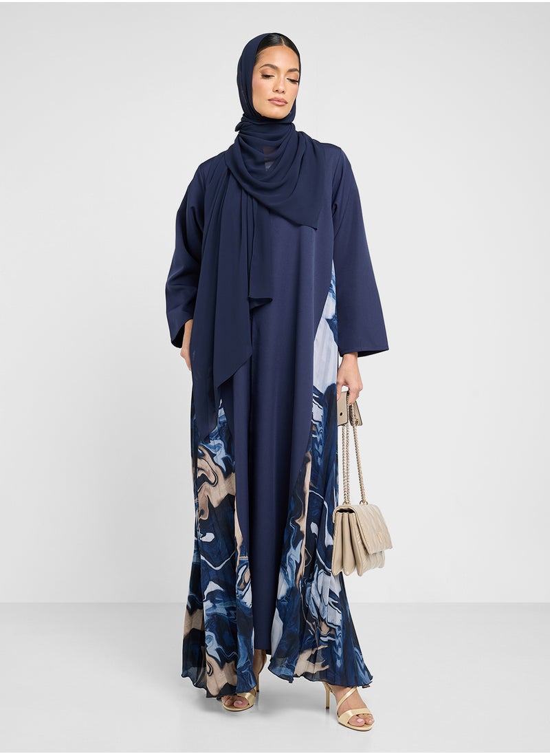 Khizana Print Abaya & Sheila  - Image 5