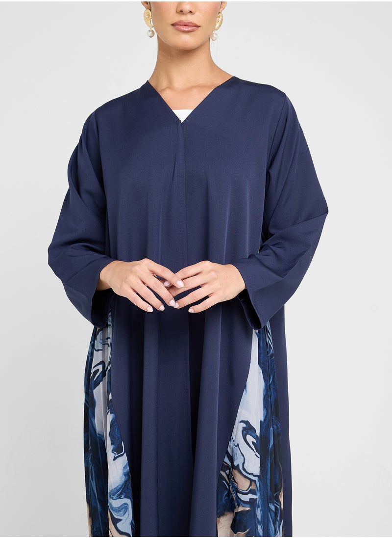 Khizana Print Abaya & Sheila  - Image 3