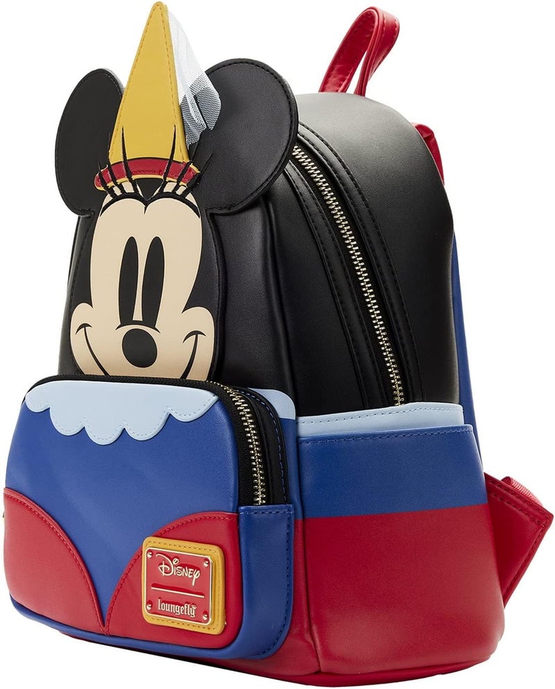Loungefly Disney Brave Little Tailor Minnie Mouse Cosplay Mini Backpack - Image 4