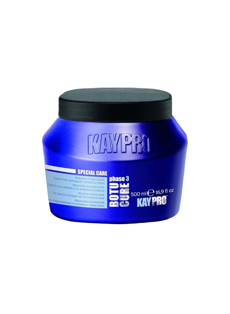 Botu-Cure – Hair Reconstruction Mask for Damaged and Breakage-Prone Hair - 500 ml