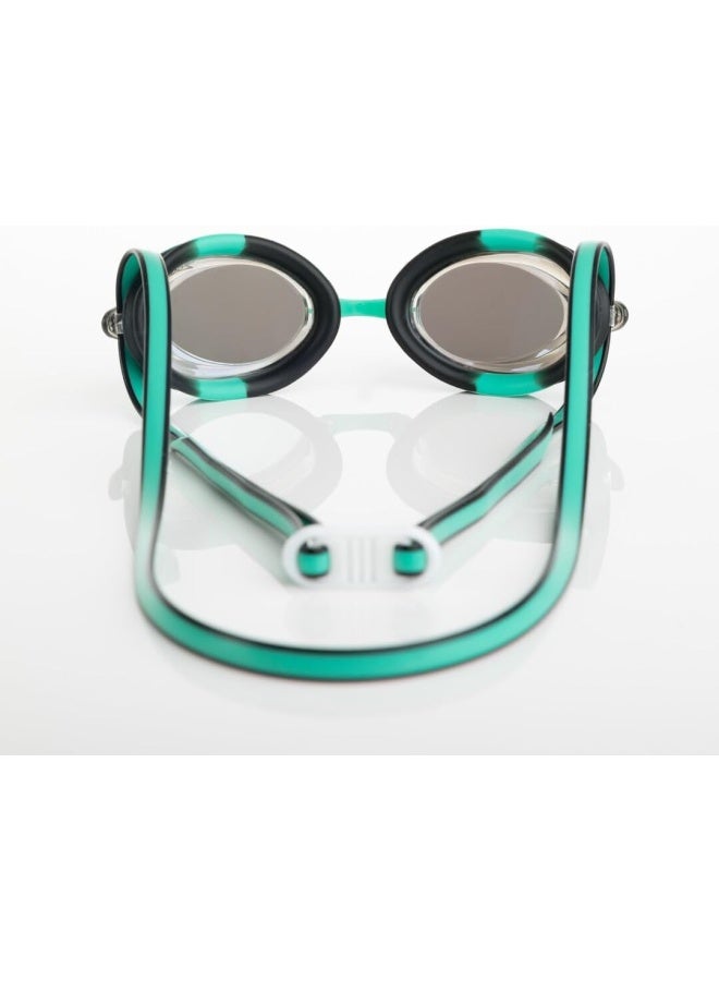 ZOGGS Racer Titanium Blue Light Blue Mirror Clear - Image 2