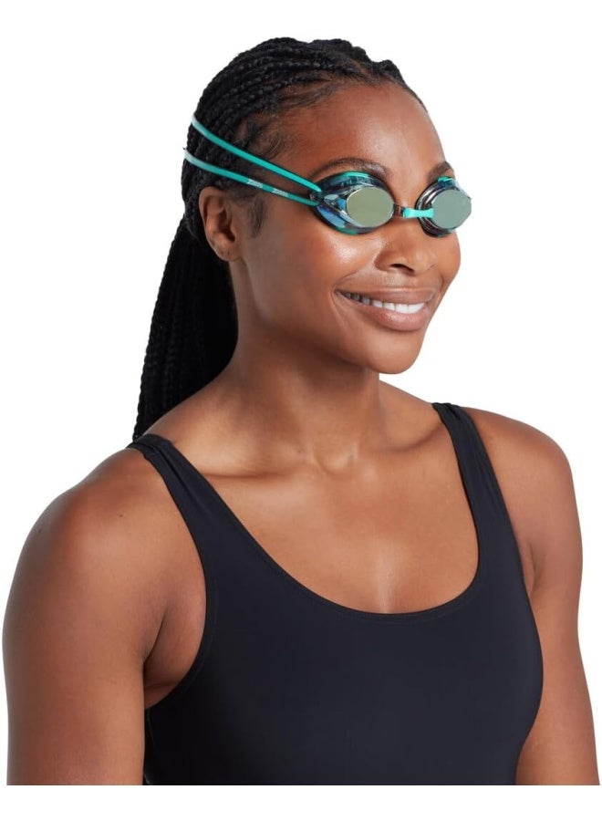 ZOGGS Racer Titanium Blue Light Blue Mirror Clear - Image 4