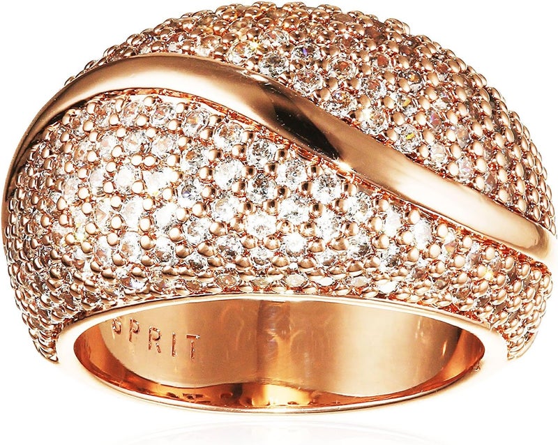 Esprit For Women Mixed Materials Fashion Line Ring - Image 2