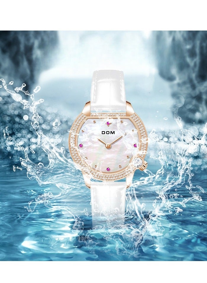 DOM Waterproof Quartz Women's Watch - Image 4