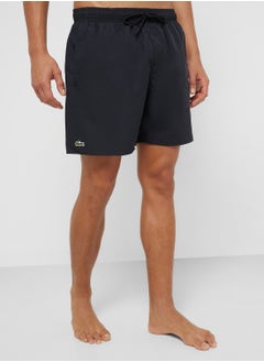 LACOSTE Pattern Printed Swim Shorts  - Image 1