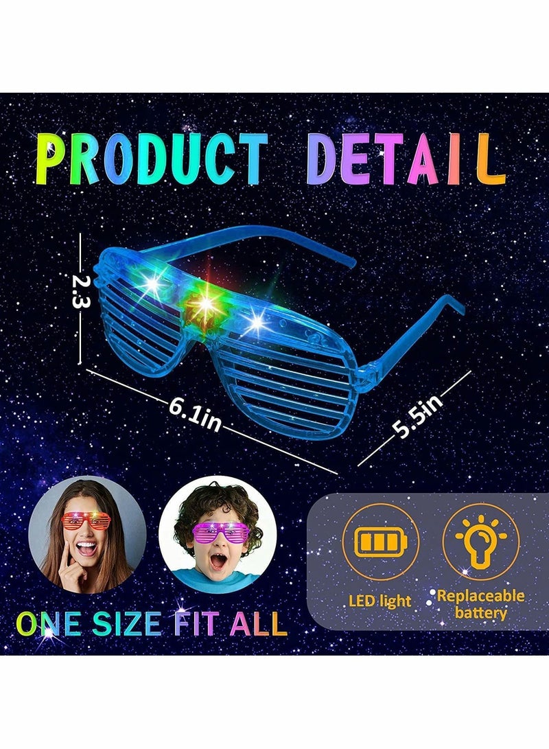 نيبمينينت Light Up Gloves and Flashing LED Glasses - Image 3